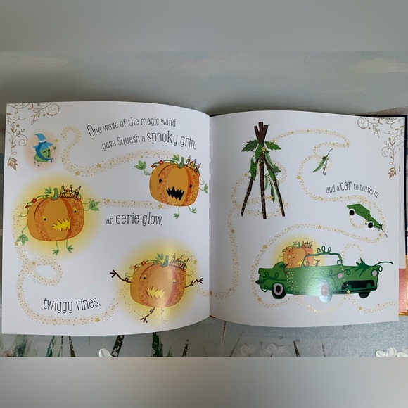 New Squasherella Halloween Children’s Hardcover Book With Necklace🎃 - Picture 10 of 13